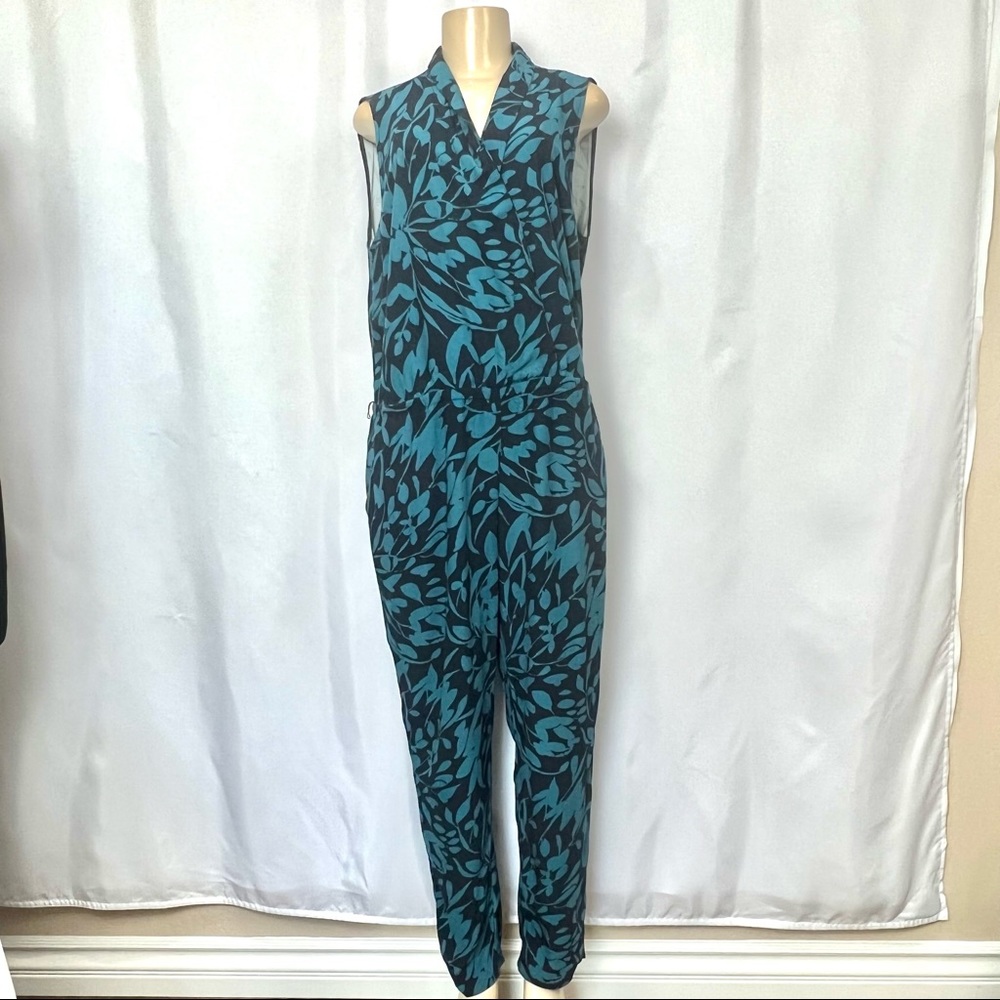 Ann Taylor LOFT Blue Jumpsuit size 12